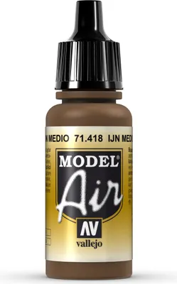 Vallejo Model Air 71418 IJN Medium Brown 17ml Airbrush Farbe