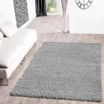 Produktbild von TT Home Shaggy Teppich Hochflor Langflor Teppiche Wohnzimmer Preishammer versch. Farben Größe 80x150 cm