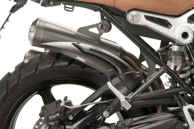 Produktbild von PUIG 9464J Osłony tylnych kół pasujące do BMW R NINET SCRAMBLER Czarny matowy