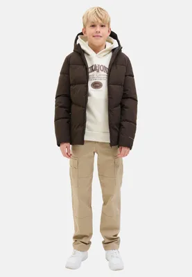 Produktbild von Jack & Jones Global Hooded Puffer Winterjacke Kinder