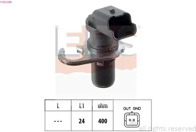 Produktbild von EPS 1.953.260 Kurbelwellensensor Impulsgeber passend für PEUGEOT 206 Schrägheck (2A/C)