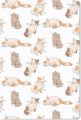 Produktbild von MuchoWow® Mauspad Mousepad Muster - Katze - Kätzchen - Jungen - Mädchen - Kinder - Kinder 40x60 cm - Mousepads - Maus Mat - Pad - Mausunterlage - Schreibtisch Accesoire