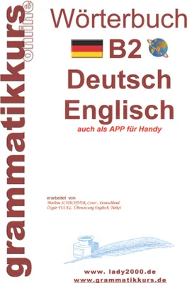 Produktbild von Wörterbuch B2 Deutsch - Englisch