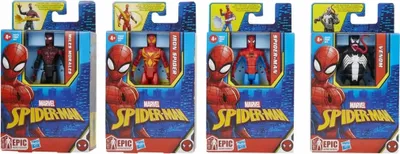 Obrázok produktu pre SPIDER-MAN 4IN figúrka 10cm assorted, hracia figúrka s pohyblivými kĺbmi a príslušenstvom, od 4 rokov, Hasbro HASBRO EUROPEAN