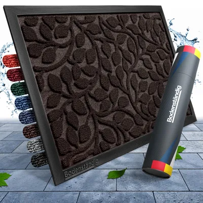 Produktbild von Türmatte außen, antirutsch, braun, saugfähig, 60x40 cm, für den Eingangsbereich