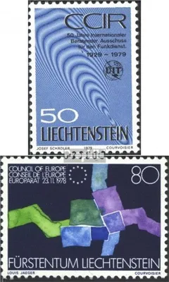 Produktbild von Briefmarken Liechtenstein 1979 Mi 728,729 (kompl.Ausg.) postfrisch Sondermarken