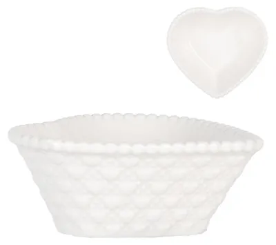 Immagine prodotto di Ciotola Clayre & Eef 75 ml in Vetroceramica bianca