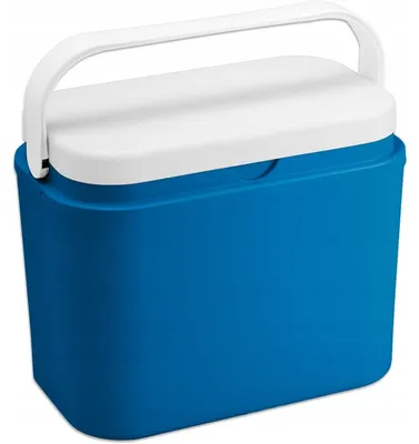 Immagine prodotto di Borsa frigorifera portatile - Frigorifero portatile 10 litri - Con 2 accumulatori di freddo - Blu