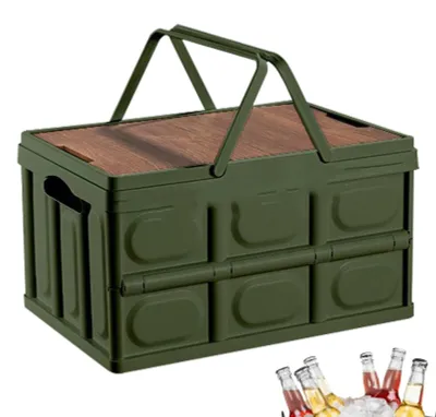 Image de Boîte de rangement pliable pour camping et usage domestique