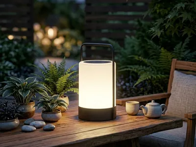 Produktbild von LED Tischleuchte, Solarleuchte, Außen, RGB Fernbedienung