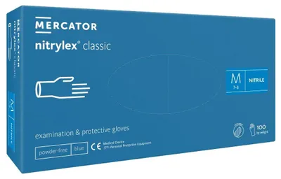 Produktbild von MERCATOR Einweghandschuhe RD30309005 Nitril