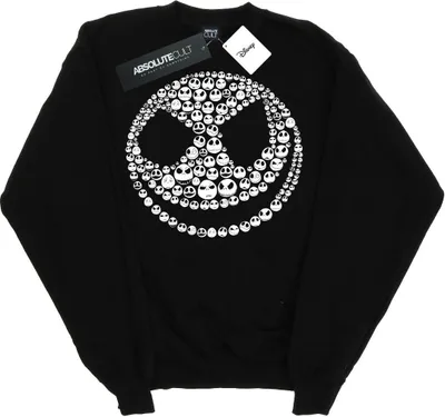 Produktbild von Disney - "Nightmare Before Christmas" Sweatshirt für Damen BI31683 (L) (Schwarz)