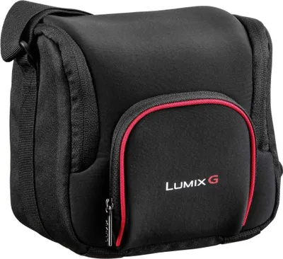 Obrázek produktu pro Panasonic DMW-PGH68, Pouzdro přes rameno, Sony, Pásek přes rameno, Černá, Červená