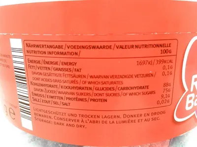 Zdjęcie produktu dla Red Band 32500392, Miękkie cukierki, 1 kg, Guma balonowa, Niebieski, Różowy, 1442 kJ, 339 kcal