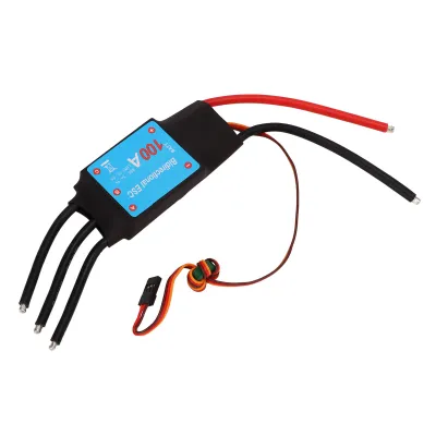 Obrázek produktu pro RC člun 100A ESC,RC člun bezkartáčový ESC,RC člun ESC regulátor otáček,RC člun elektronický regulátor otáček,100A bezkartáčový ECS,podvodní vrtule ECS