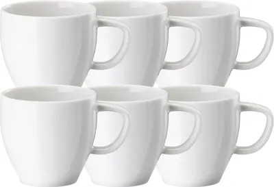 Produktbild von Rosenthal Junto Weiss Espresso-Obertasse 0,08 l Set6