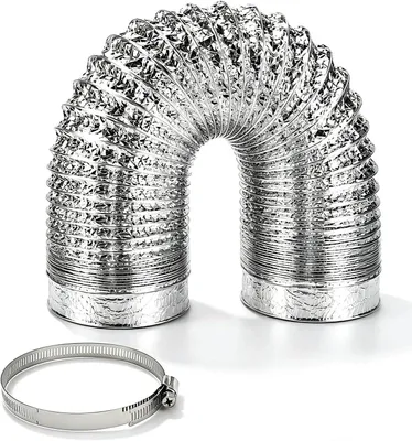 Imagen del producto de Manguera flexible de 3 metros de longitud y 150 mm de diámetro, para sistemas de aire acondicionado