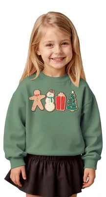 Productafbeelding van Kindersweater met Kerstprint voor jongens en meisjes