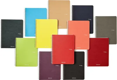 Produktbild von Fabriano Ecoqua Original, Einfarbig, Schwarz, A4, 70 Blätter, 90 g/m², Softcover