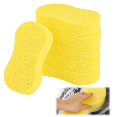 Productafbeelding van Autowasspons 21 x 10,5 x 4 cm, set van 6, krasvrij en herbruikbaar