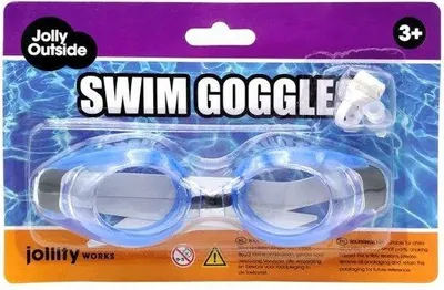Produktbild von Jolly Outside – Taucherbrille – Taucherbrille – Unterwasserbrille – Verstellbar – Kinder – Blau