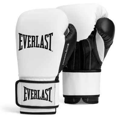 Produktbild von Everlast Powerlock OG Boxhandschuhe (14oz, Weiß/Schwarz), Boxen, Damen