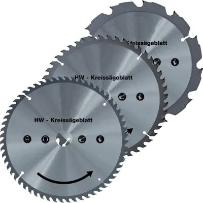 Produktbild von Walter Hartmetall Sägeblatt-Set 160 mm - 630121