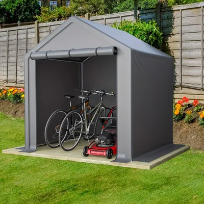 Produktbild von Aufbewahrungszelt – Fahrradgarage – Gartenhaus – Werkzeugschuppen – Garagenzelt – Lagerzelt – 190x170x200 cm