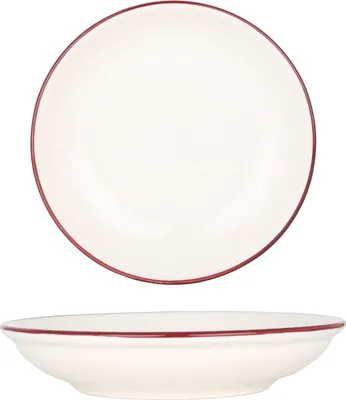 Zdjęcie produktu dla Miska do serwowania Bonna - Linea Burgundy - Porcelana - 20 cm (500 cm3)