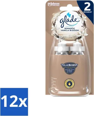 Immagine prodotto di Glade - Sense & Spray - Fiori di vaniglia romantici - 2 × 18 ml - Confezione risparmio - 12 pezzi