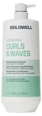 Produktbild von Goldwell Dualsenses Curls & Waves Bundling Conditioner 1000ml, KI-generiertes Bild