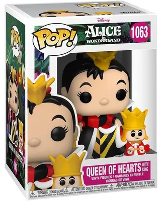 Produktbild von Alice im Wunderland in Wonderland - Queen of Hearts With King 1063 - Funko Pop! - Vinyl Figur