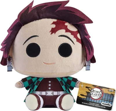Produktbild von Funko Demon Slayer: Kimetsu no Yaiba Plüschfigur Tanjiro 18 cm