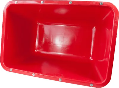 Produktbild von 200 Liter 2te-Wahl (Fehlfarben) Mörtelkübel mit Verstärkung(rot)