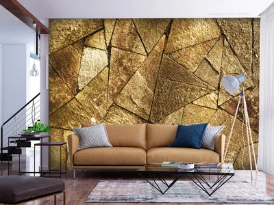 Produktbild von Vlies Fototapete Steine 3D 400x280 cm Tapeten Wandtapete XXL Stein Optik Steinwand f-B-0166-a-c
