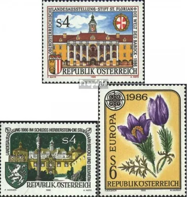 Produktbild von Briefmarken Österreich 1986 Mi 1846,1847,1848 (kompl.Ausg.) gestempelt Sondermarken