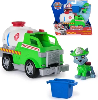 Obrázok produktu pre PAW Patrol PAW VHC Fire Rsc Lrg Vhc Rocky GML, Nákladné auto, 3 rok / roky, Plast, Viacfarebný