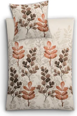 Produktbild von Kleine Wolke Bettwäsche Satin, Grana Macadamia, 1-155x220 /1-80x 80