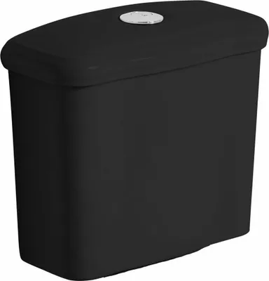 Immagine prodotto di Cassetta RETRO per WC combinato, nero opaco