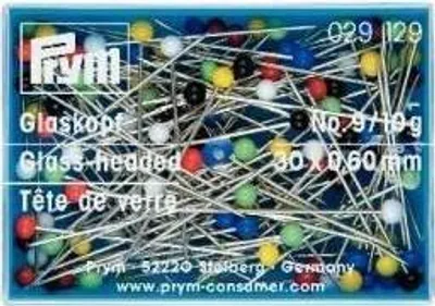 Produktbild von Prym Glaskopfnadeln ST 0,60 x 30 mm bunt