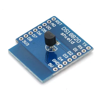 Produktbild von DS18B20 Temperatursensor Shield für D1 Mini