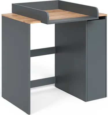A product shot of a changing table/cabinet.