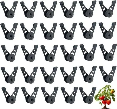 Produktbild von 30 verstellbare Pflanzenstützclips für den Garten