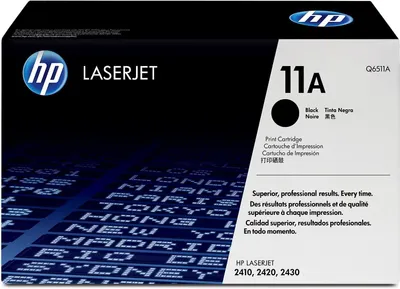 Produktbild von Q6511A  HP 11A Black Original LaserJet Toner Cartridge Tonerkartusche 1 Stück(e) Schwarz
