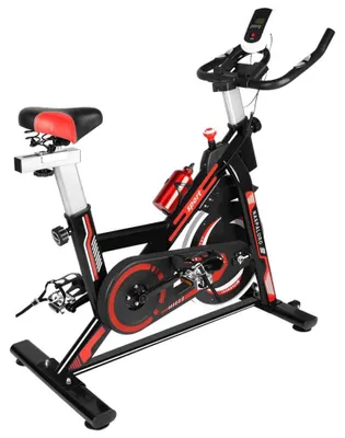 Obrázok produktu pre Domáci rotoped - Fitness bicykel - Kardio bicykel - Bicykel na cvičenie - Oceľová konštrukcia - Nastaviteľný odpor