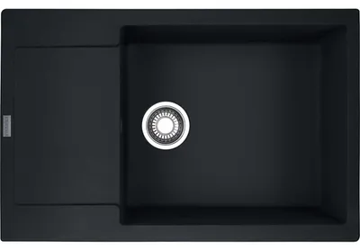 Immagine prodotto di Franke Maris lavello sottotop Fragranite vasca MRG 110-72 nero opaco Funzionamento manuale da 80 cm 125.0683.189