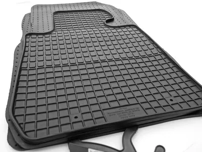 Image de Tapis en caoutchouc pour BMW Série 3 F30 / Série 3 F31 Touring Tapis en caoutchouc qualité d'origine 4 pièces noir