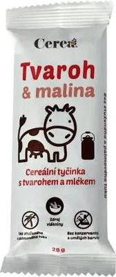 Obrázek produktu pro New Bar Tvaroh a malina 28 g CEREA