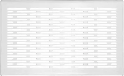 Produktbild von Zehnder Designgitter CLD Genua weiß 260 x 160 mm