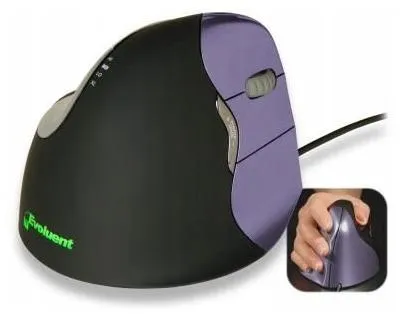 Produktbild von Vertical Mouse 4 Klein RH (schwarz/violett)